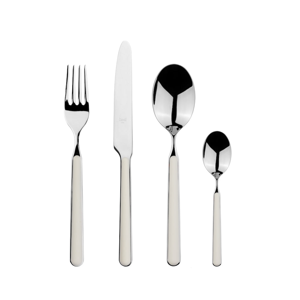 Set De Cubiertos Fantasia MEPRA® Italia Hueso 24 Piezas Para 6