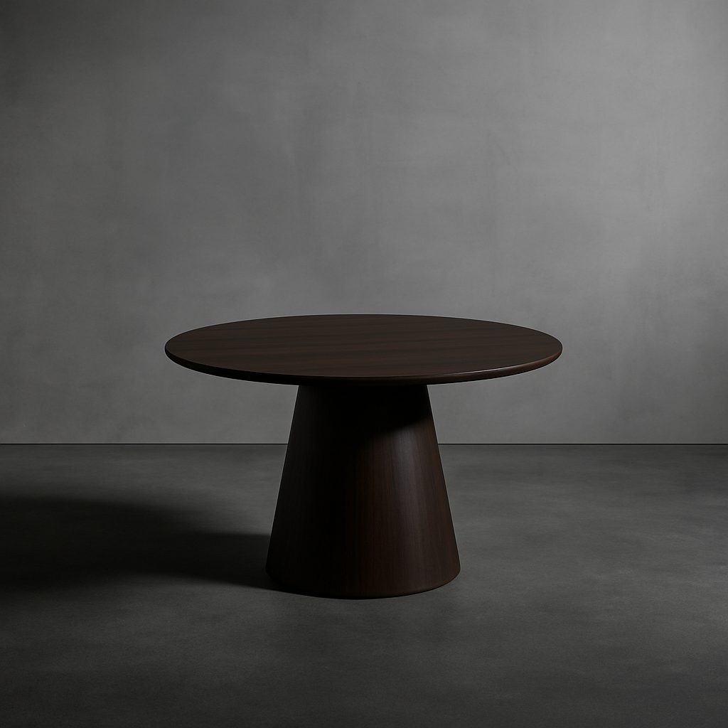 PRE-VENTA Mesa de Comedor Kira Circular Nogal Tostado