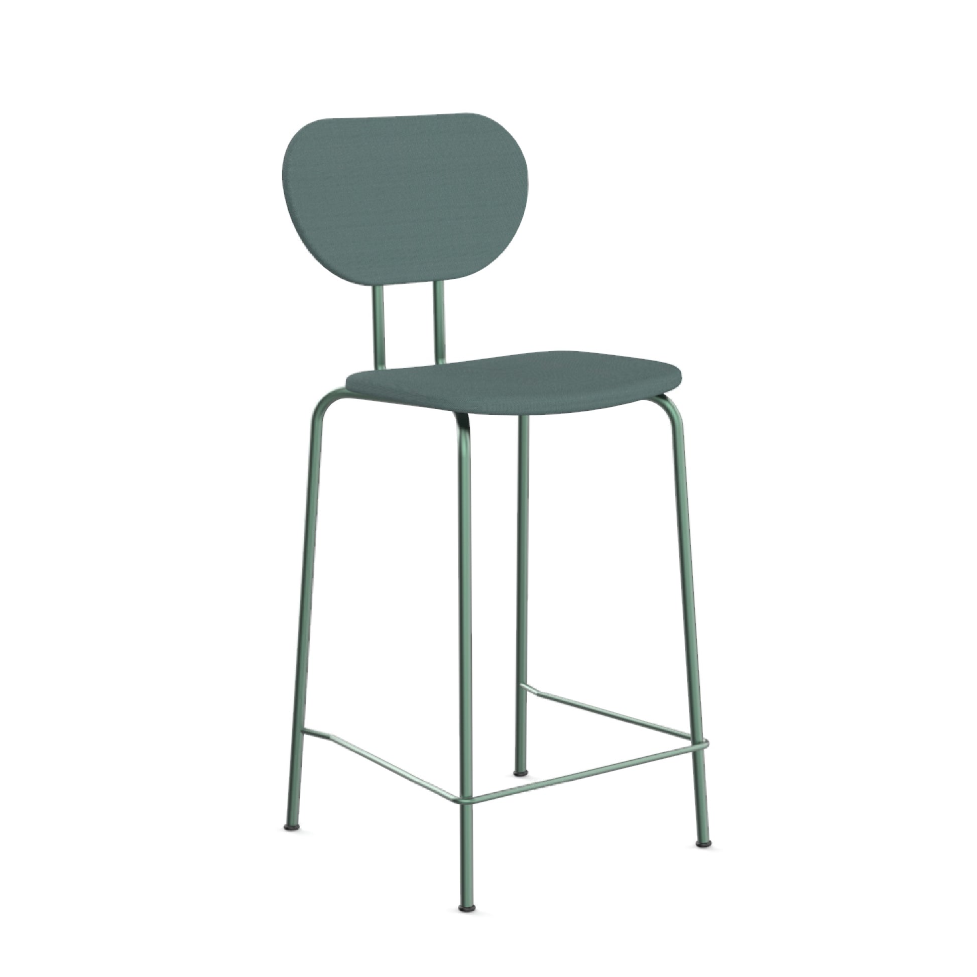 PRE-VENTA Banqueta Otto Verde Oscuro Lino Verde Musgo