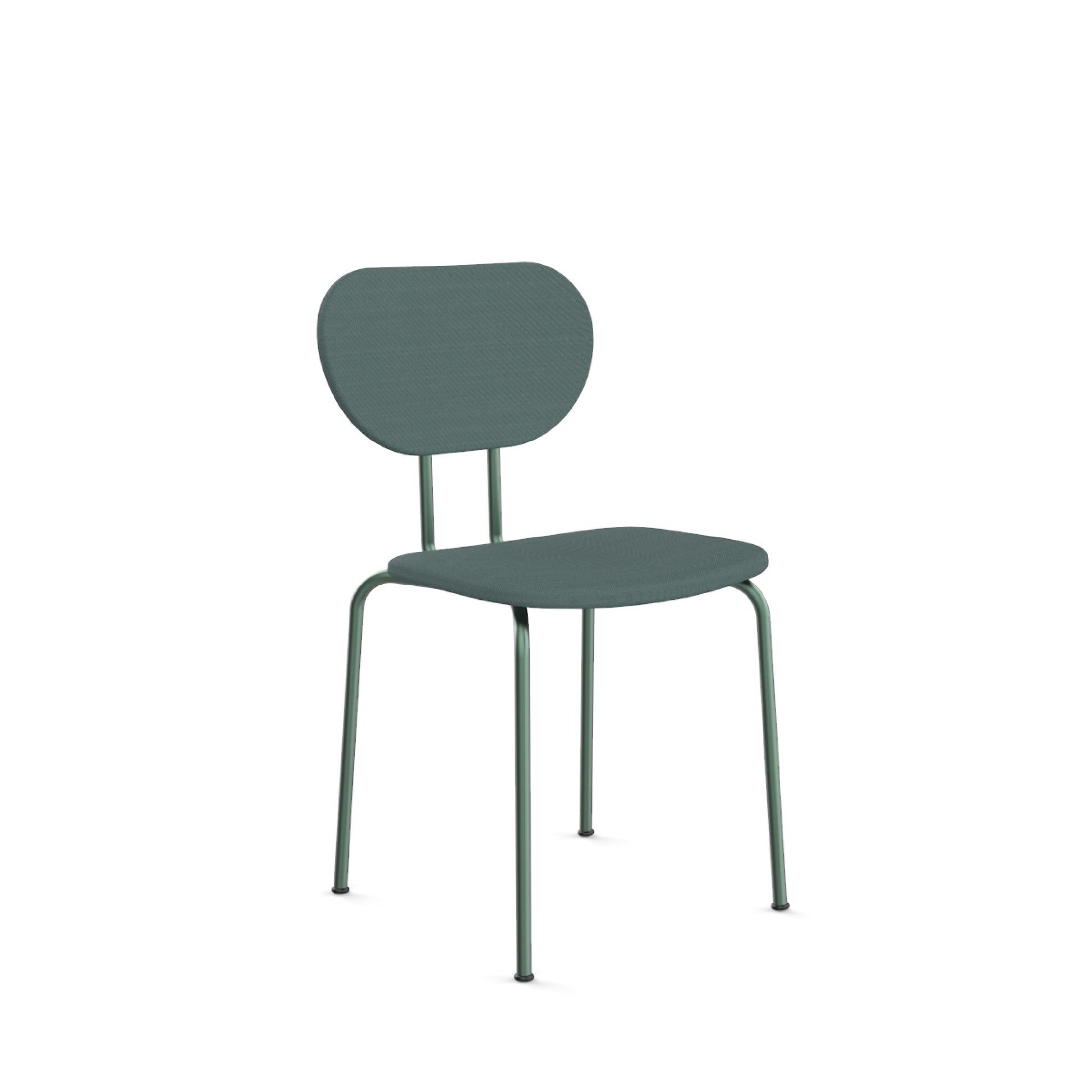 PRE-VENTA Silla Otto Verde Oscuro Lino Verde Musgo